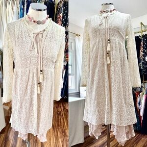 Beautiful Two Piece POL Layered Dress Set